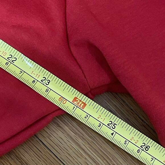 KANSAS CITY CHIEFS Combine Short Sleeve Hoodie Size XL Red NEW Football Sports - Picture 6 of 8